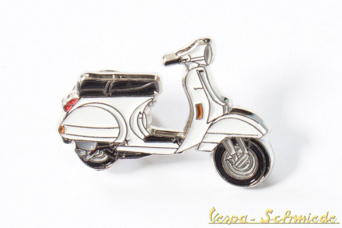 Pin - "Vespa PX" - Weiß